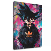 Immagine SAIYAN: Guerriero di potere | Tela italiana